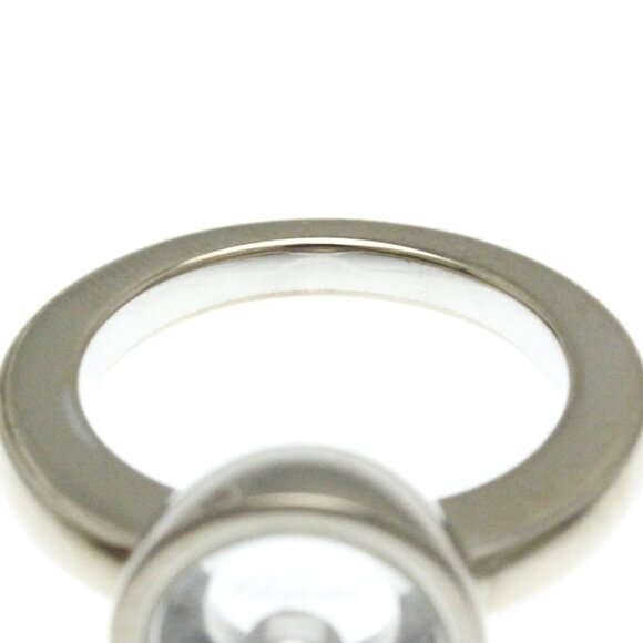 CHOPARD 18k White Gold Diamond Ring - Picture 5 of 12